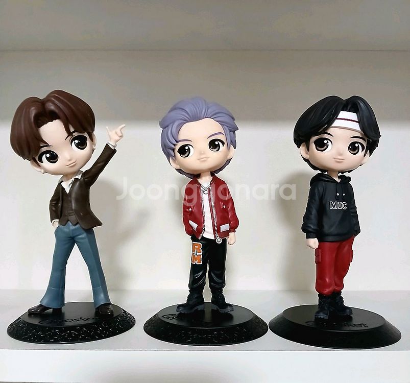 방탄소년단 BTS 큐포스켓 피규어 진 RM 슈가--1