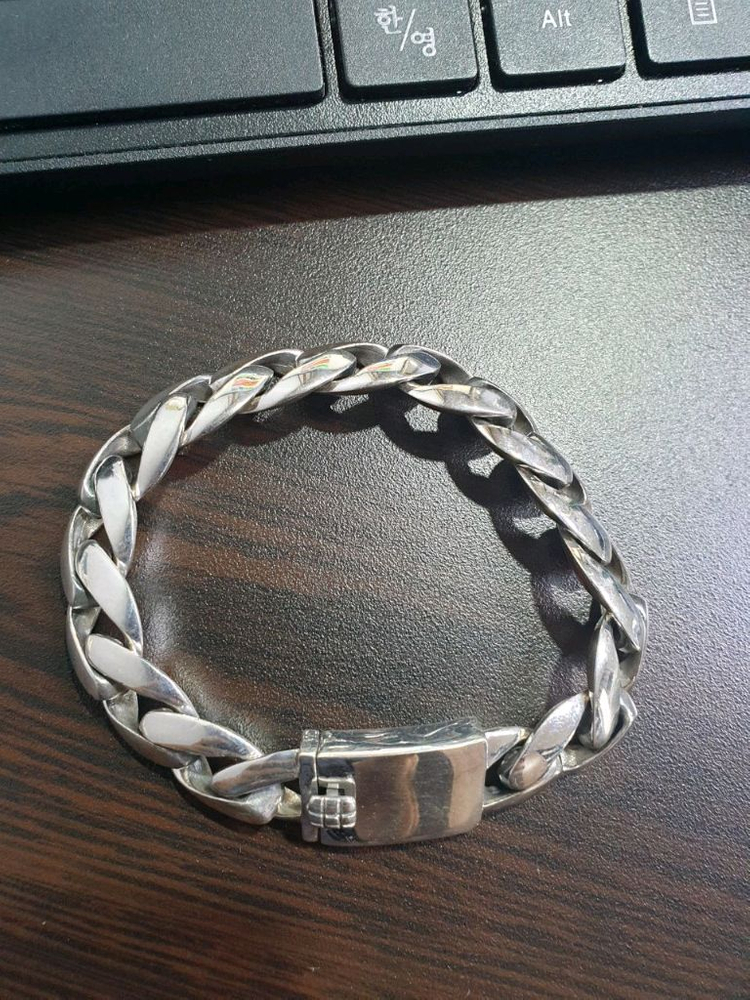 925silver팔찌,은팔찌,남자팔찌--5