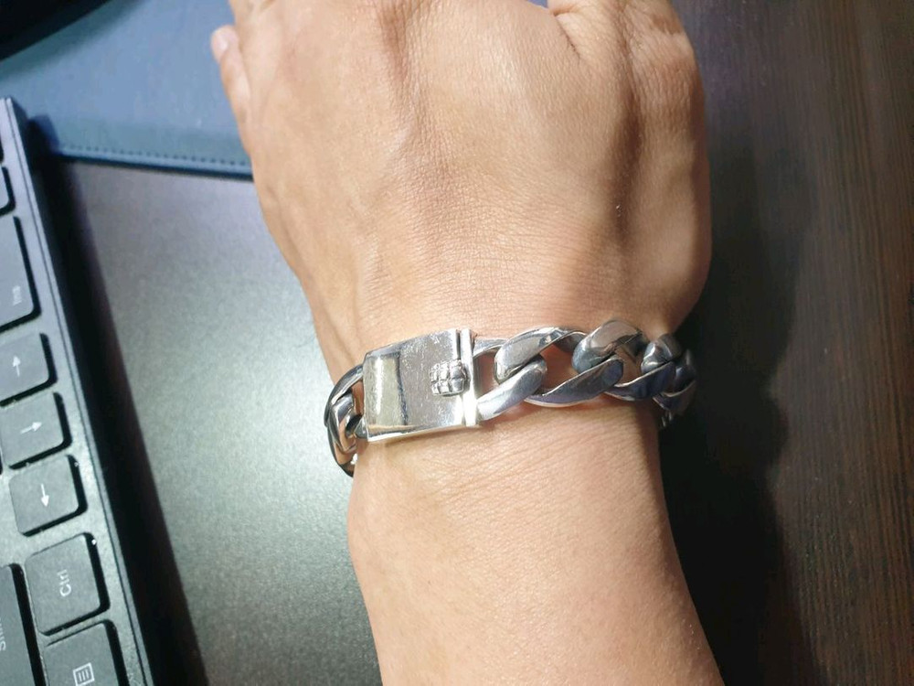 925silver팔찌,은팔찌,남자팔찌--9