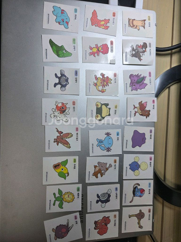 포켓몬스터 띠부씰 (총 75개)--1