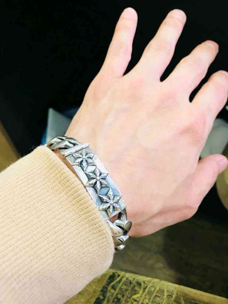 925실버팔찌, 은팔찌, 남자팔찌--7