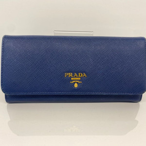 프라다 사피아노 장지갑 블루 [중고명품 리셀온] 이미지