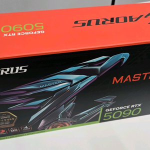 기가바이트 RTX5090 어로스마스터 미개봉