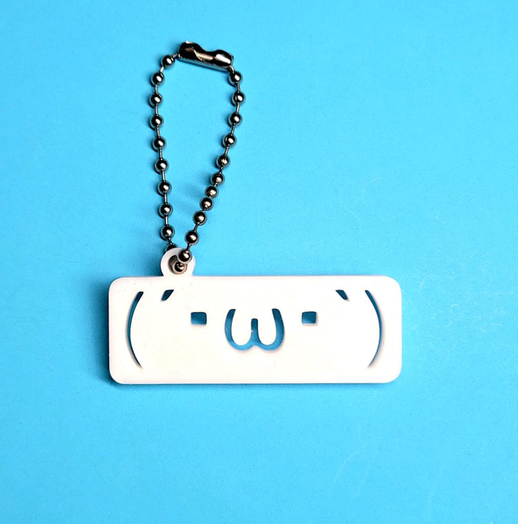 뀨 이모티콘 키링 키체인--1