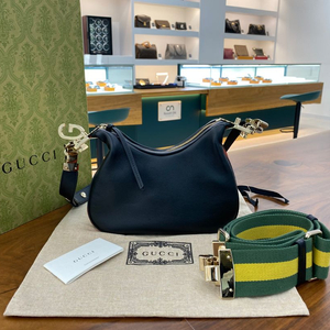 구찌 아따슈 호보 스몰 숄더백 블랙 [중고명품 리셀온]