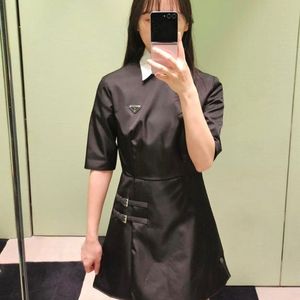 프라다 리 나일론 미니 드레스 / 36S