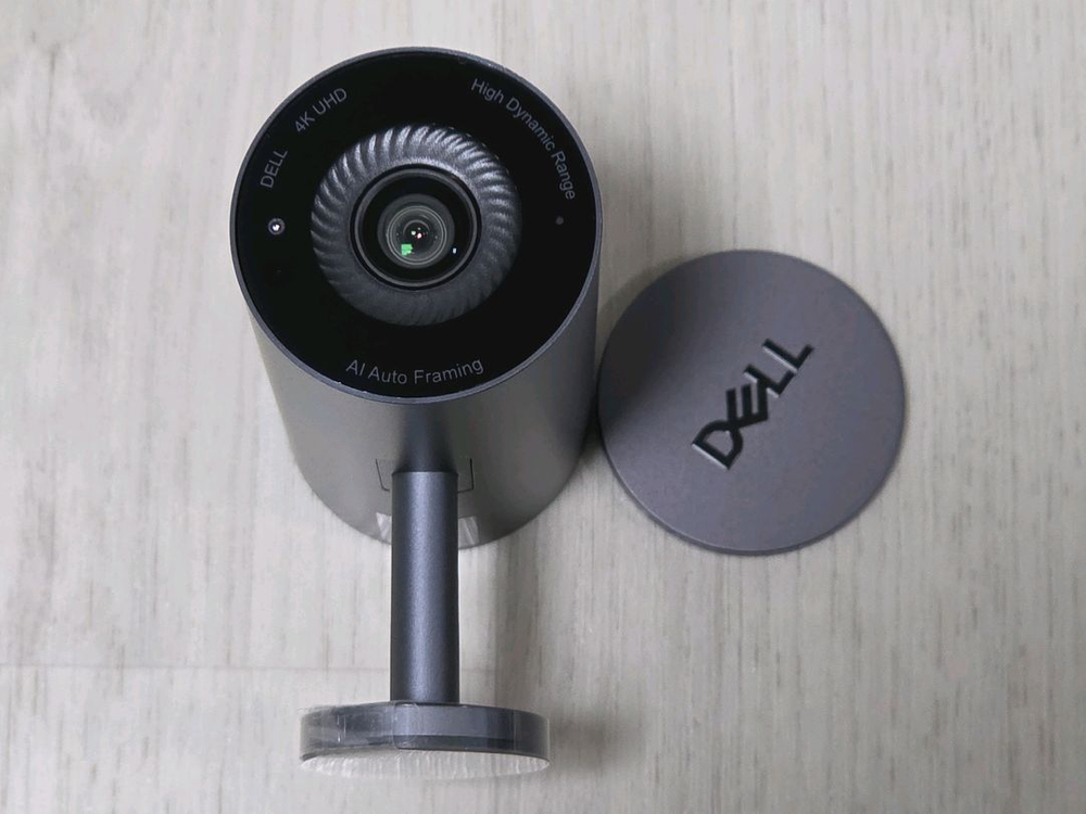 델 울트라샤프 4K 웹캠 WB7022 UHD 카메라 화상회의 방송용 웹캠--1