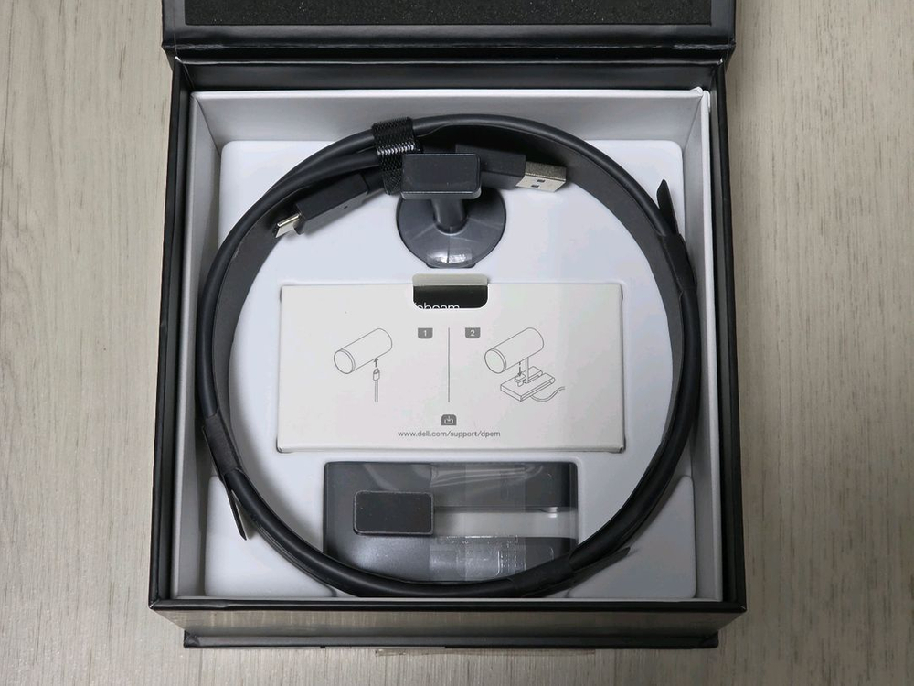 델 울트라샤프 4K 웹캠 WB7022 UHD 카메라 화상회의 방송용 웹캠--2