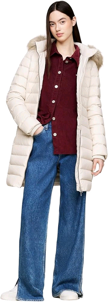 타미힐피거 타미진스 여성 롱패딩 이미지