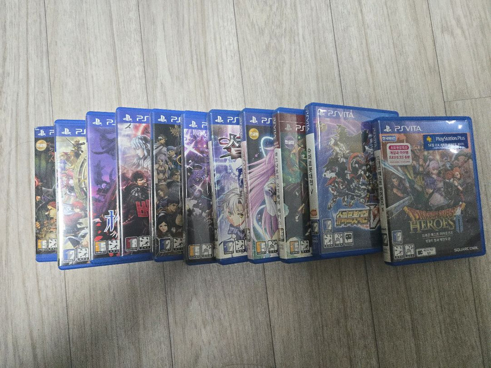 PSVITA 게임팩 일괄 또는 낱개 판매 가능 이미지