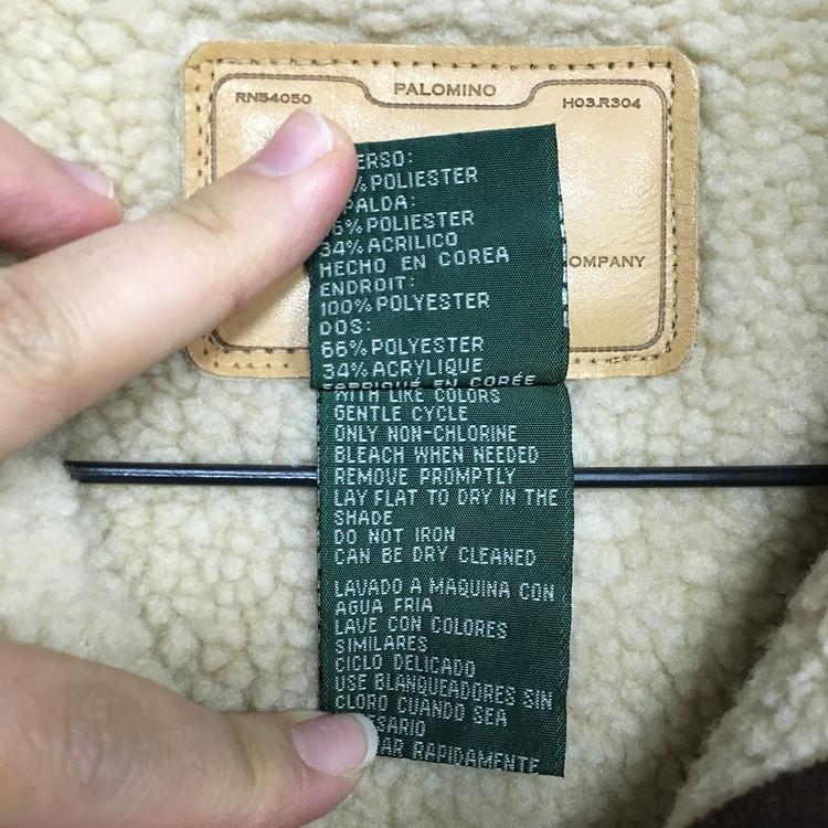 랄프로렌폴로 여성 시어링 무스탕 코트 S 이미지