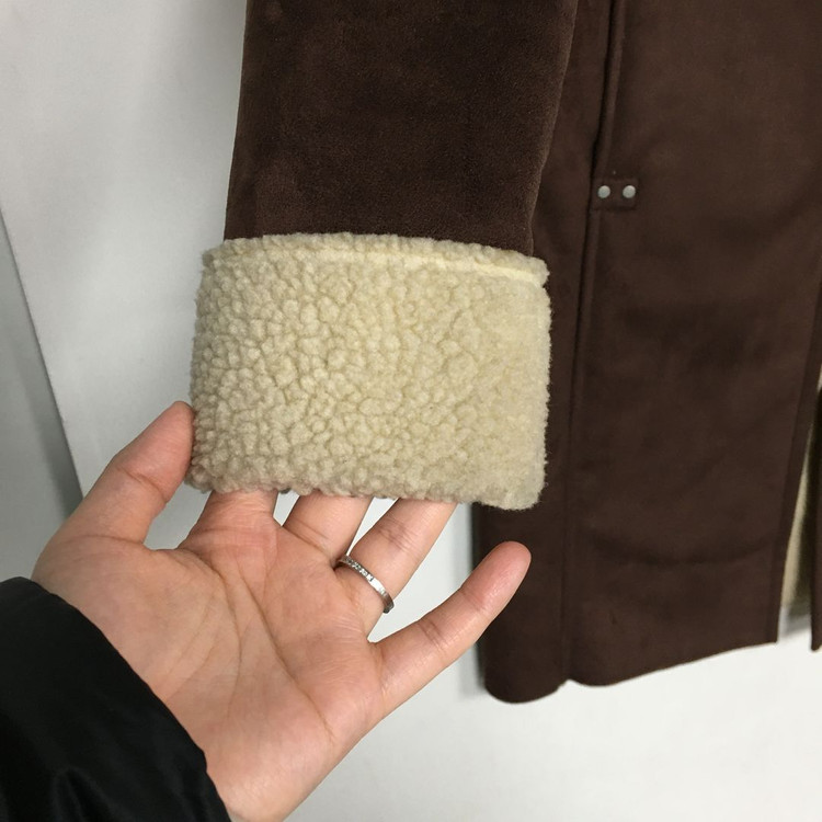 랄프로렌폴로 여성 시어링 무스탕 코트 S 이미지