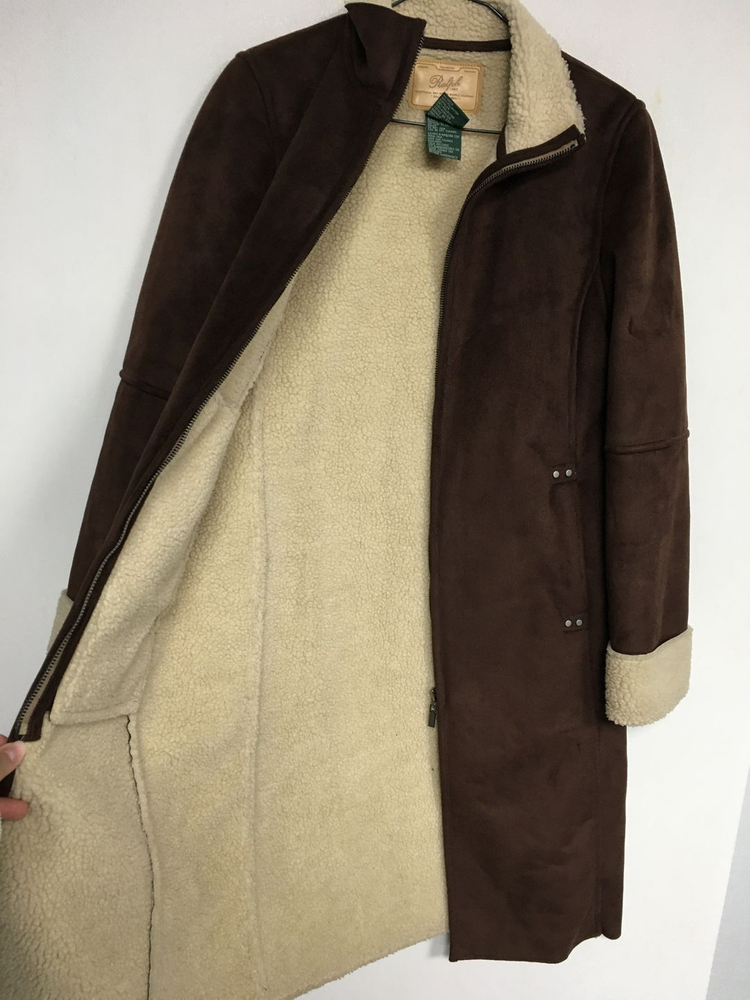 랄프로렌폴로 여성 시어링 무스탕 코트 S 이미지