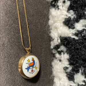 Avon 빈티지 1982년 버드 해피니스 목걸이