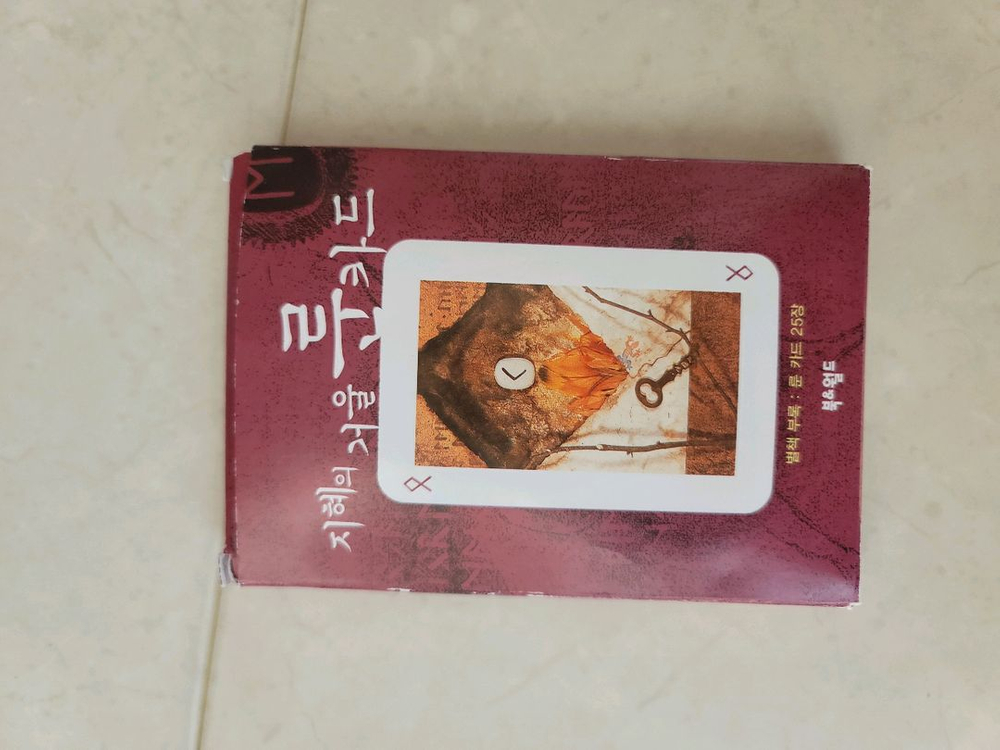 지혜의 거울 룬카드--1