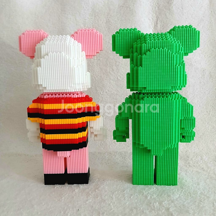 대형 나노블럭 곰돌이--2