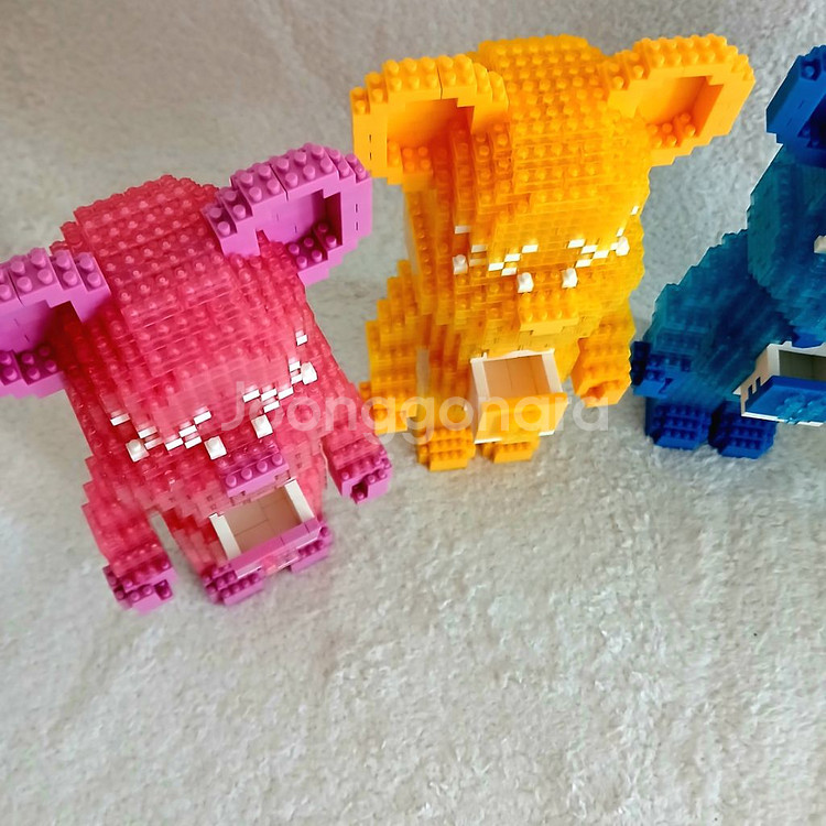 LED 나노블럭 곰돌이 5종세트--8