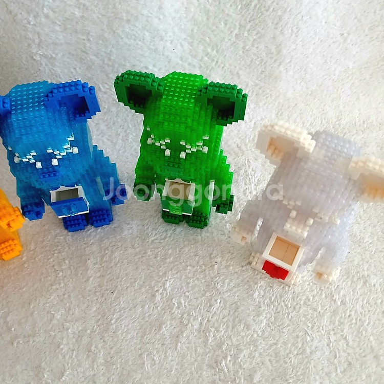 LED 나노블럭 곰돌이 5종세트--9