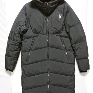 [L] 스파이더 덕다운 롱패딩점퍼 블랙1473