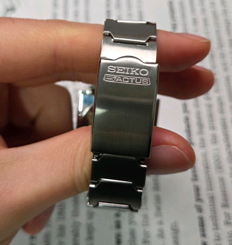 레어] 빈티지 세이코 액투스SS 테레비 블루 그라데이션 한자 데이데이트--5