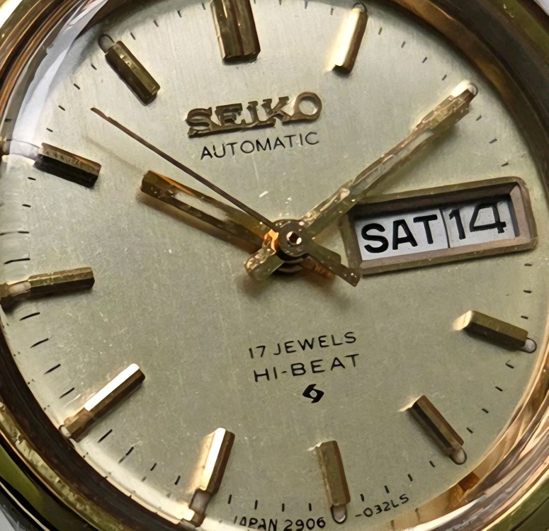 빈티지 세이코 하이비트 샴골판 데이데이트 여성용 브레이슬릿 ver.--1