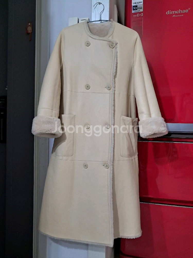 ROBO 로보 리버시블 무스탕 코트 55사이즈 스페인--3