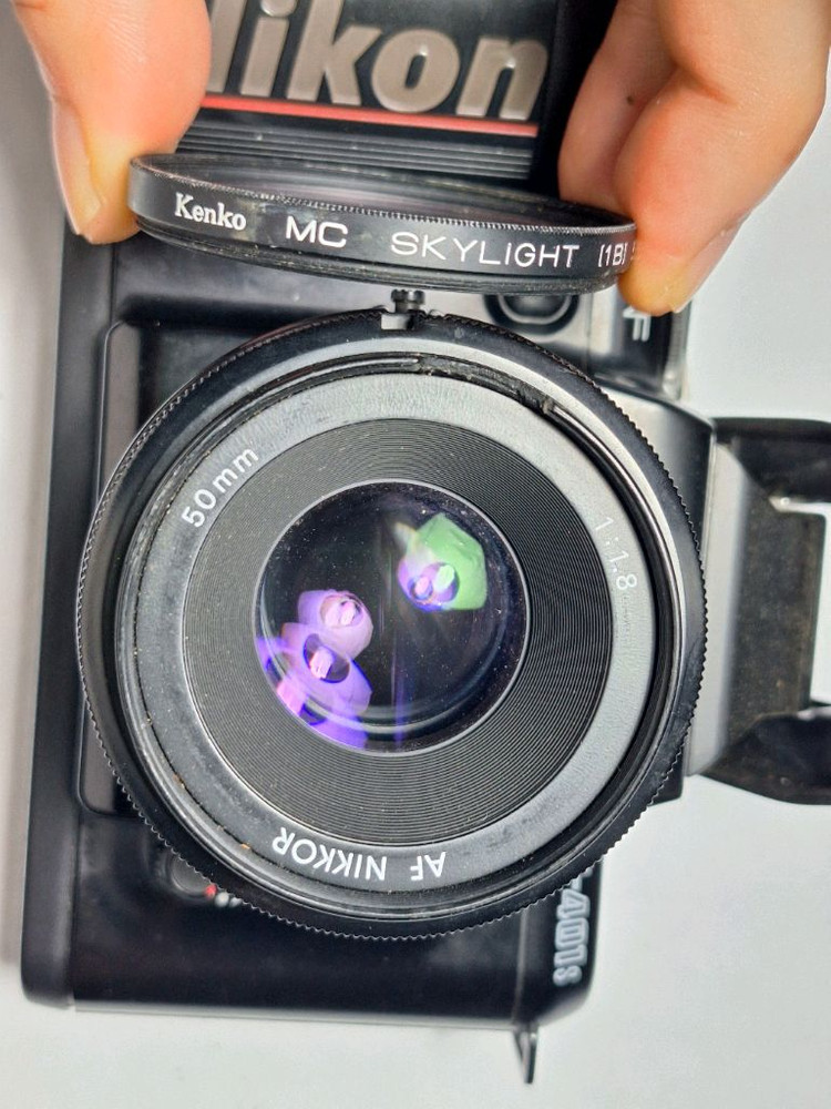 니콘 F-401s + 50mm 렌즈 세트 필름카메라 빈티지 레트로 로모 앤틱 y2k 감성 필카 일본 인테리어 이미지