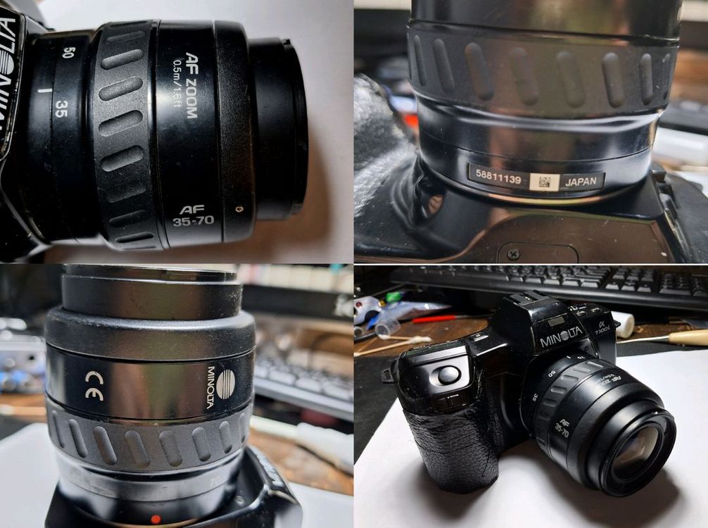 미놀타 Minolta a7700i 필름카메라 빈티지 레트로 로모 앤틱 y2k 필카 사진 촬영 감성 일본 인테리어--8