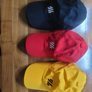 P. ITEM PIT CAP 캡 모자 [블랙 / 레드 / 옐로우]3종 일괄