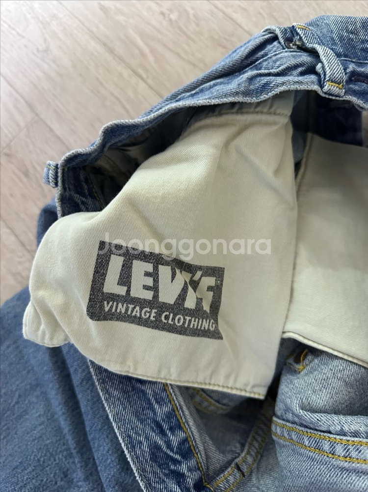 (32X30) 리바이스 LVC 55501 블랙잭 청바지--3