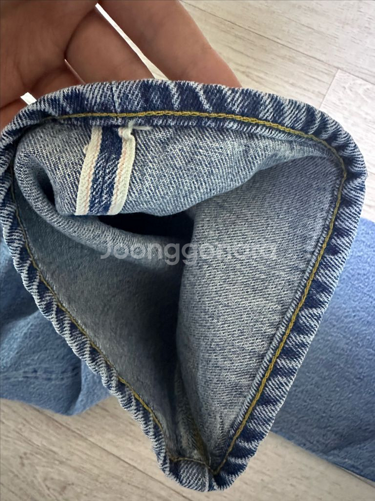 (32X30) 리바이스 LVC 55501 블랙잭 청바지--5