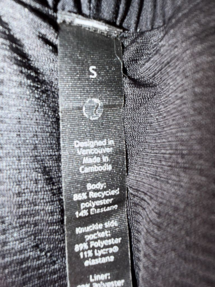 룰루레몬 블랙 반바지 S--2