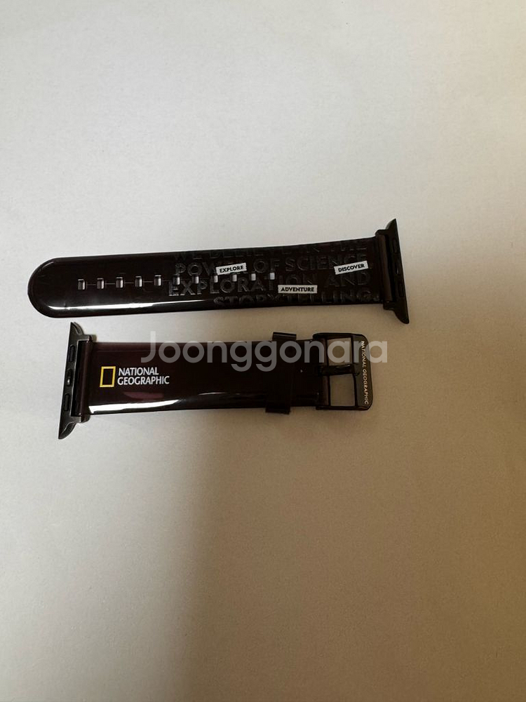 내셔널 지오그래픽 애플워치 밴드 블랙 45mm/44mm--1