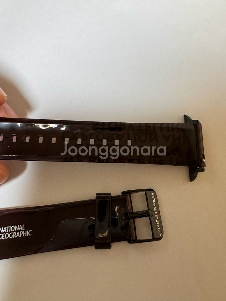 내셔널 지오그래픽 애플워치 밴드 블랙 45mm/44mm--4