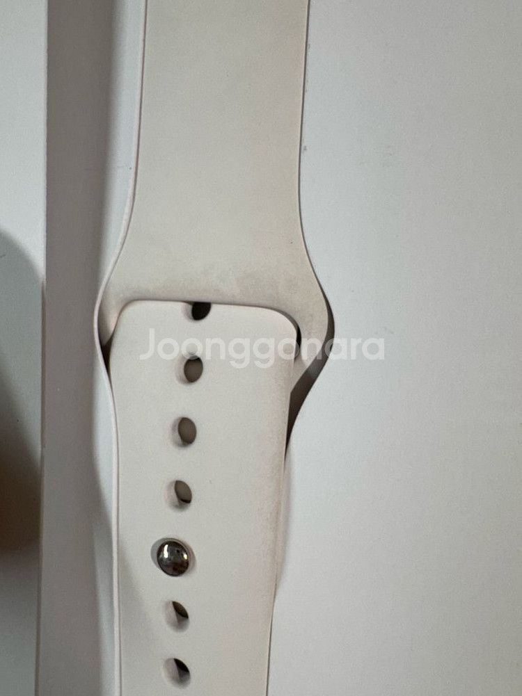 애플 정품 애플워치 라이트 블러쉬 스포츠 밴드 46mm--8