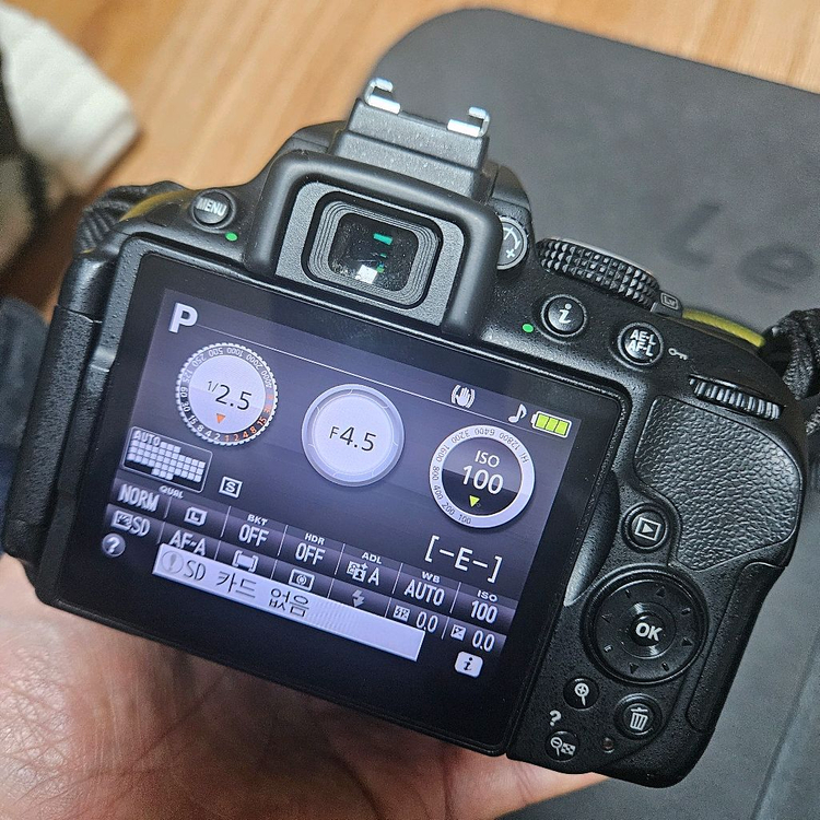 니콘 d5300 기본셋 배터리2개--2