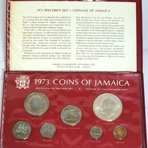 (최초의 견양은화(41.48g)세트 1973년Jamaica 최초 견양은화견양 은화 주화 실버 민트 구권 지폐) 이미지