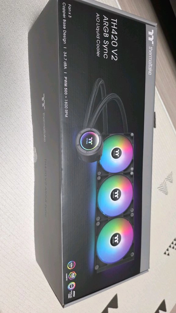 써멀테이크 TH420 V2 ARGB Sync 수냉쿨러 - 안심되는 중고거래