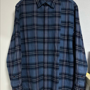 [95] 타임옴므 세미오버핏 체크셔츠 이미지