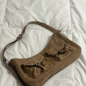 스탠드오일 조이백 미니 스웨이드 카멜