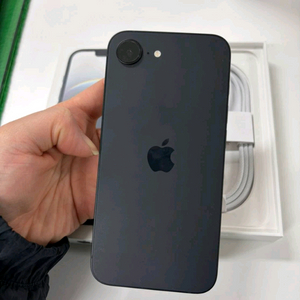 아이폰 16e 블랙 256GB 자급제 풀박스(배터리 99%)