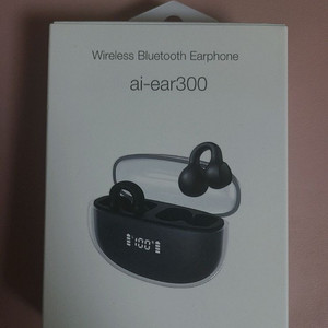 [새상품] ai-ear300 무선 블루투스 이어폰 #오픈형 #귀찌 #무통증 이미지