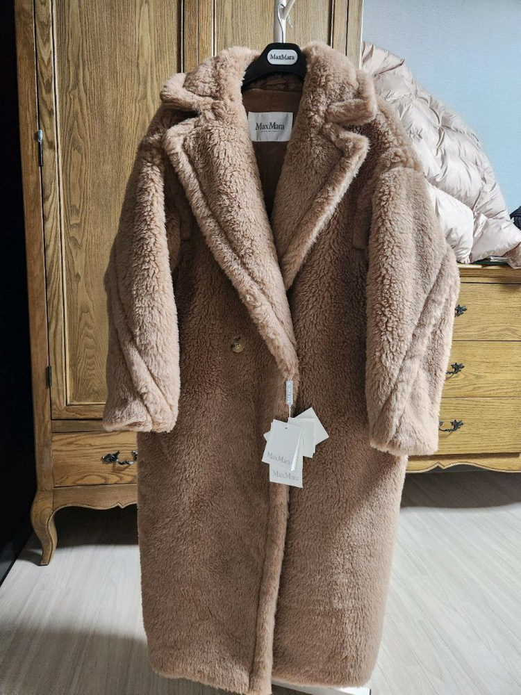 새상품)막스마라 테디베어 아이콘 코트 이미지