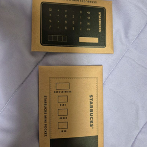 스타벅스 카드지갑, 계산기, 탁상시계, 벽시계 새상품 미개봉 프리퀀시