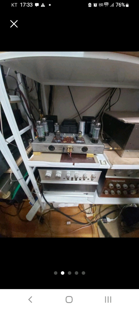 Dynaco 진공관 파워앰프 이미지