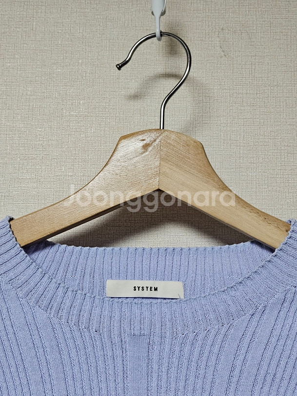 시스템 SYSTEM 얇은 니트 프리사이즈--8