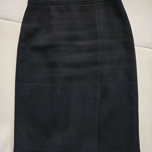 모조에스핀 정장 스커트 블랙 세미 하이웨스트 무릅길이 55