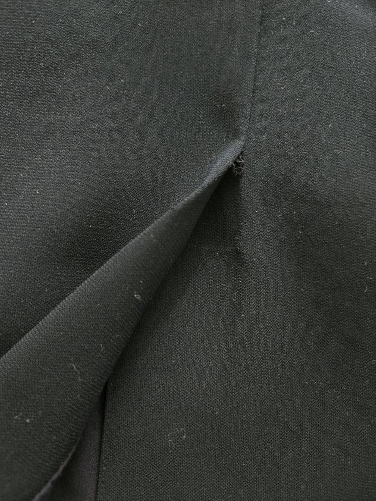 모조에스핀 정장 스커트 네이비 세미 하이웨스트 무릅길이 55--5