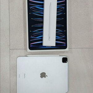 아이패드프로11 M2 4세대 실버 128GB + 애플펜슬2세대