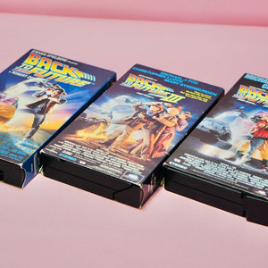 빽투더퓨처 1,2,3 비디오 테이프 북미판 영화 수집 vhs 이미지